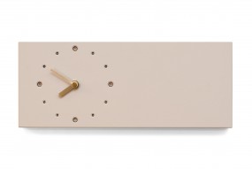 längliche Wanduhr Mushroom