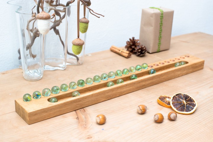 Adventskalender Murmel Eiche Adventskalender Murmel Eiche