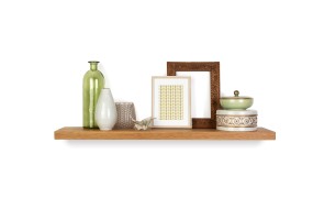 großes Wandregal Eiche, 83cm