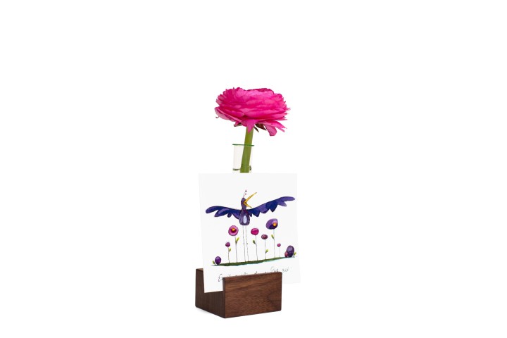 Tischkartenhalter Nussbaum Tischkartenhalter Nussbaum