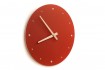 Wanduhr Rot, rund