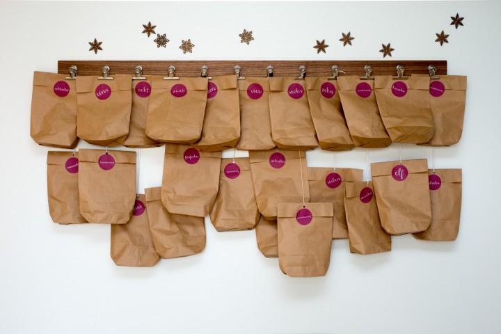Adventskalender Klammer Nussbaum Adventskalender Klammer Nussbaum