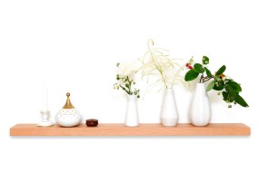Wandregal Buche, 76cm