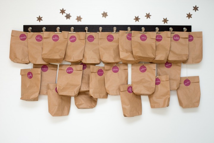 Adventskalender Klammer Räuchereiche Adventskalender Klammer Räuchereiche
