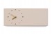 längliche Wanduhr Mushroom
