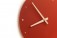rote Wanduhr