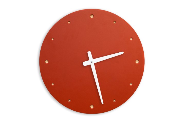 Wanduhr Rot, rund Wanduhr Rot, rund