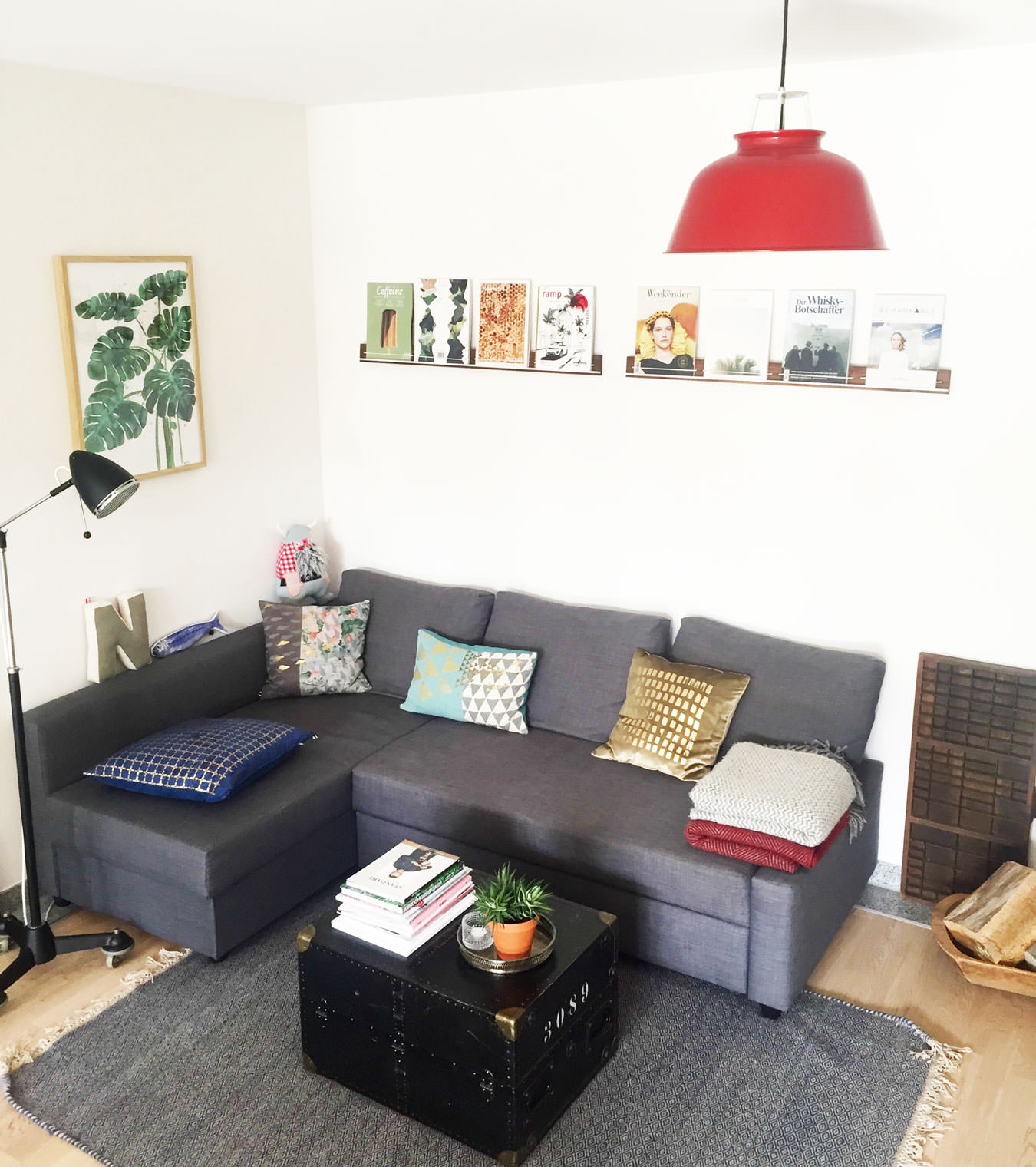 Zeitschriftenhalter Wohnzimmer